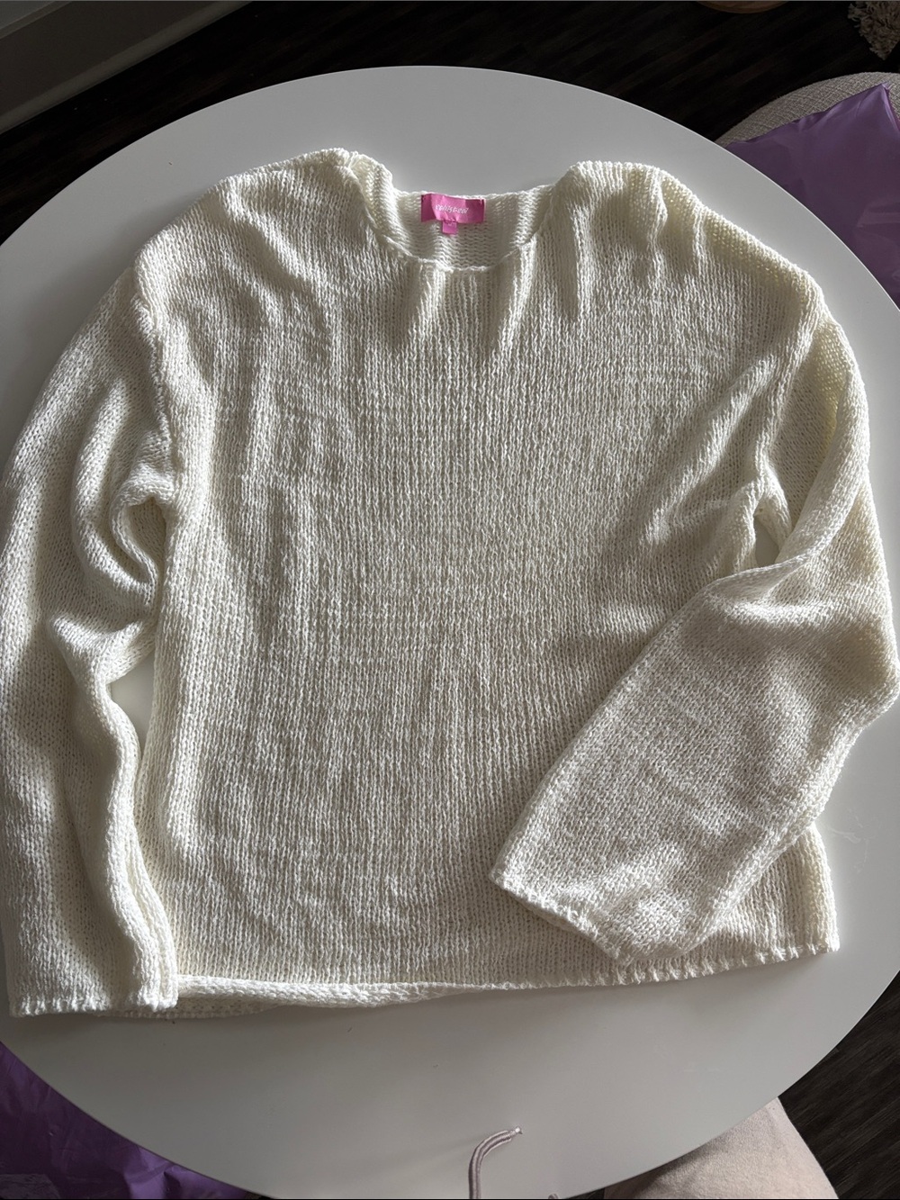 Edikted DROP SHOULDER LIGHT KNIT SWEATER